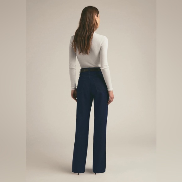 Favorite Daughter The Jennifer High Rise Loose Straight Jeans in Stout Size 29 - Picture 3 of 15